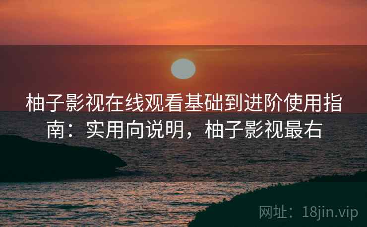 柚子影视在线观看基础到进阶使用指南：实用向说明，柚子影视最右  第2张