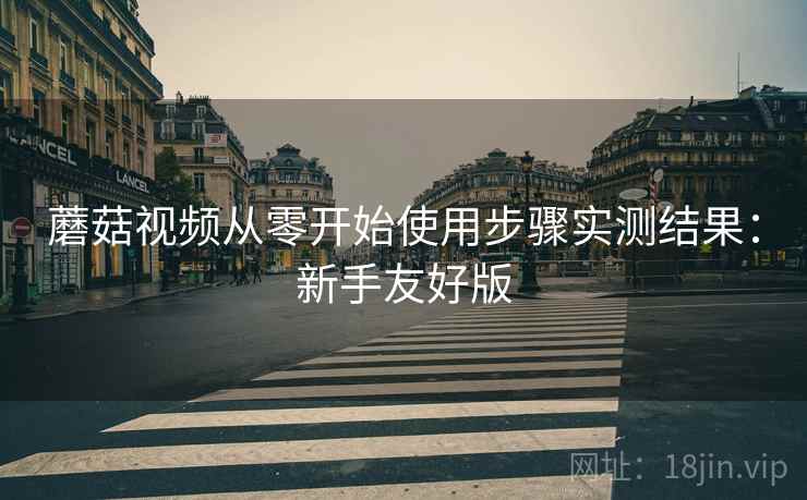 蘑菇视频从零开始使用步骤实测结果:新手友好版 第2张 蘑菇视频从零开始使用步骤实测结果:新手友好版 第2张